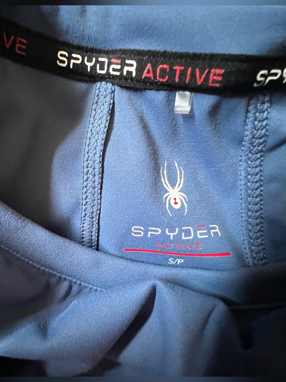 SPYDER FITTED ACTIVEWEAR LADIES SIZE S/P BEAUTIFUL SHADE OF BLUE - Picture 12 of 13